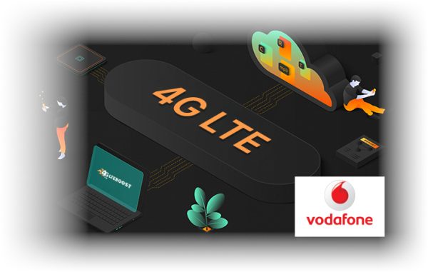 EU 4G LTE proxy Vodafone